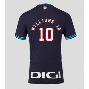 Athletic Bilbao Nico Williams #10 Udebanetrøje 2025-26 Kortærmet